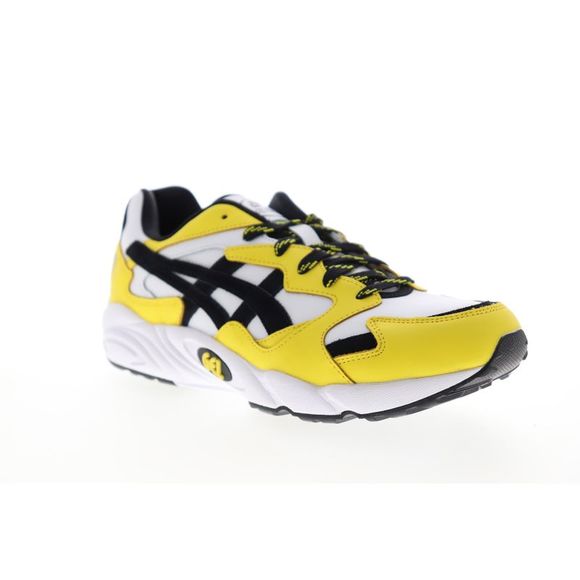 Asics Gel Diablo: White, Yellow & Black Mens Size 13 (worn once) - Picture 2 of 7